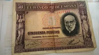 Billete 10 Pesetas Banco de España 1935