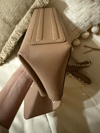 Bolso Calvin Klein Marrón y Dorado