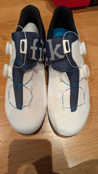 Zapatillas Ciclismo Fizik Blancas tope de gama 42