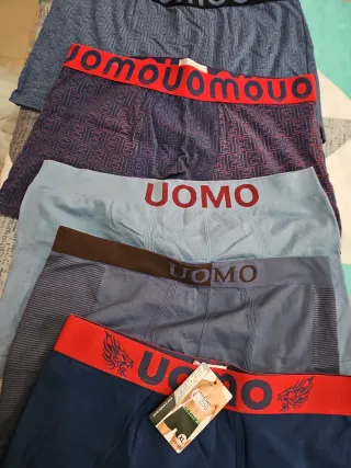 Lote 4 Calzoncillos UOMO Talla XL