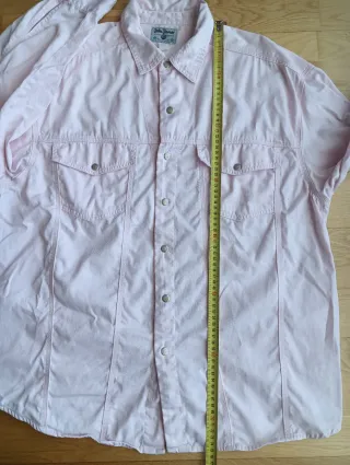 Camisa vaquera John Ban Talla 52 Rosa mujer