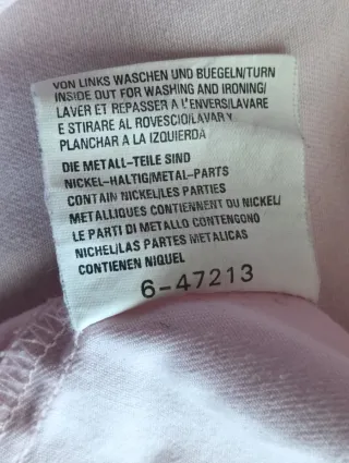 Camisa vaquera John Ban Talla 52 Rosa mujer