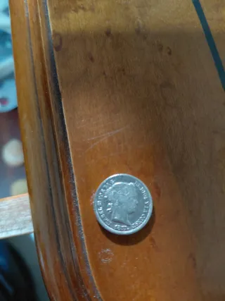 1 Real Plata 1857 Isabel II