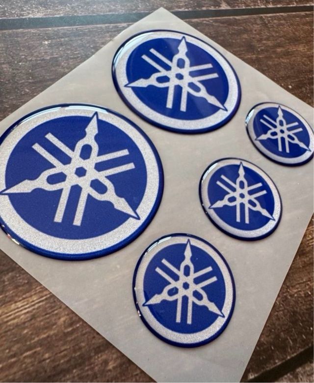 5 Logos Yamaha Adhesivos Ramon