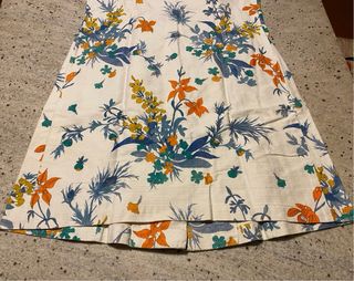 Vestito donna fiori vintage anni 60