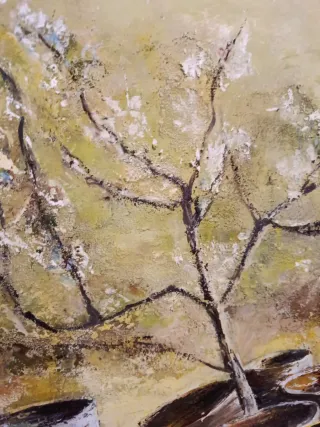 Cuadro Óleo Espátula Grande