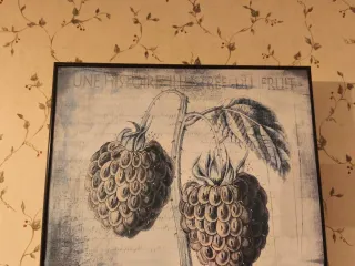 Cuadro Frambuesas