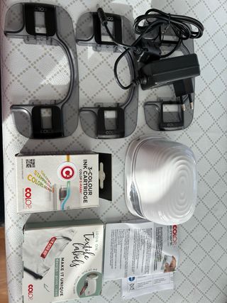 Impresora Colop e-mark con accesorios