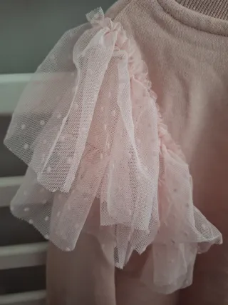 Jersey rosa con volantes