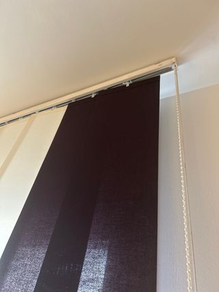 Cortinas de tela para comedor