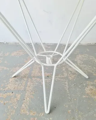 Mesa redonda mosaico. Vintage 60s.