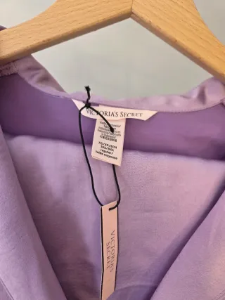 Pijama Victoria's Secret XS Morado Nuevo