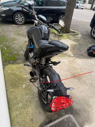 Zontes U125 Naked 125cc Negra y Azul