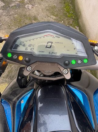 Zontes U125 Naked 125cc Negra y Azul