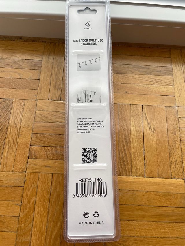 Colgador Multiusos Sanvan 5 Ganchos