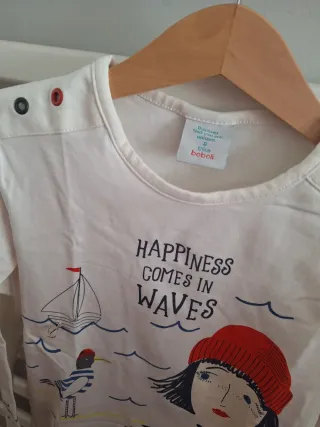 Conjunto falda y camiseta niña