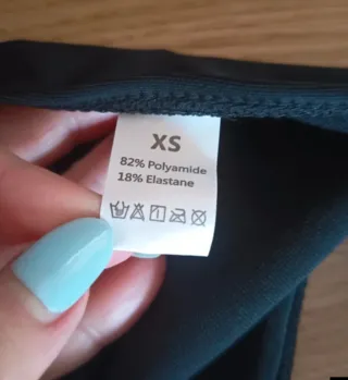 Bikini nero con dettagli animalier