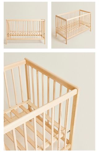 Cuna madera Zara Home doble altura