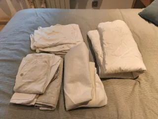 Pack edredón, protector y  conjuntos funda nordica