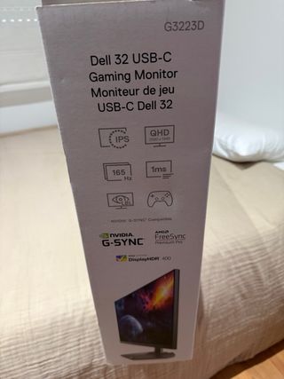 3 Monitores Dell 32 pulgadas ( G3223D) Simracing