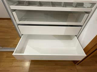 Vestidor modular Ikea blanco