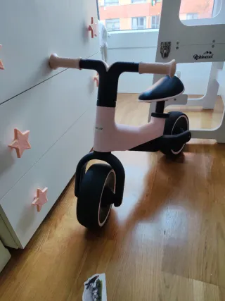 Bicicleta sin pedales AIYAPLAY rosa