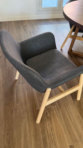 Sillón Vedbo Gunnared Gris