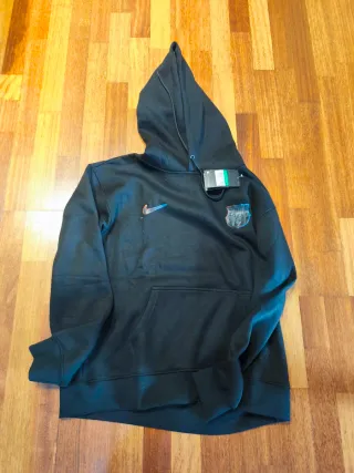 Sudadera FC Barcelona Nike Negra