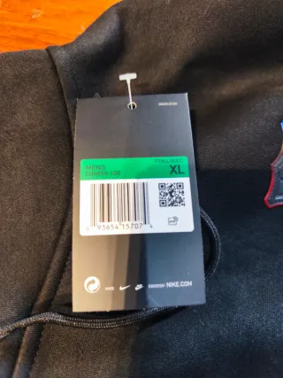 Sudadera FC Barcelona Nike Negra