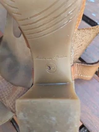 Sandalias Yokono Talla 39 Marrones