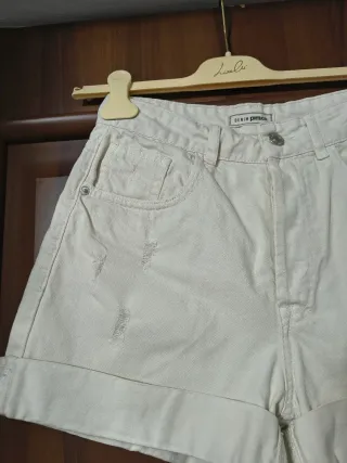 Pimkie Shorts Jeans Donna Bianco