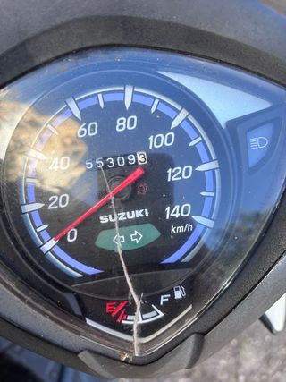 Suzuki Address 110 Scooter Blanca