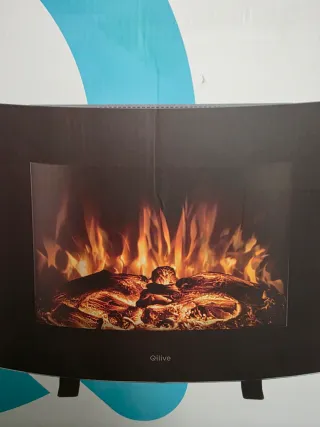Chimenea Eléctrica Qilive Decorativa