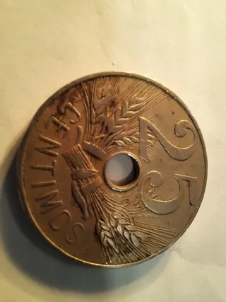 4 Monedas España 25 Céntimos 1925-1927- 1934-1937