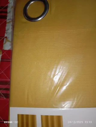 Cortinas IKEA Amarelo Mostarda 2x 145x300cm