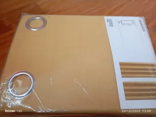 Cortinas IKEA Amarelo Mostarda 2x 145x300cm