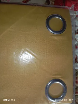 Cortinas IKEA Amarelo Mostarda 2x 145x300cm