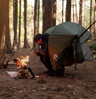 Tenda Night Cat como nova.