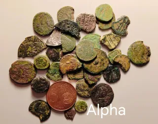 Lote 30 monedas antiguas clasificar intersantes