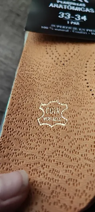 Plantillas Anatómicas MKL 33-34 Piel