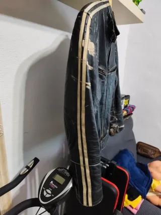 Chaqueta Cuero Aberdeen Negra