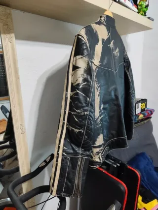 Chaqueta Cuero Aberdeen Negra