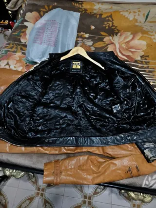 Chaqueta Cuero Aberdeen Negra