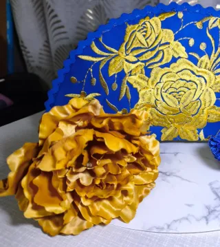 Bolso Flamenca, Flor y Pendientes