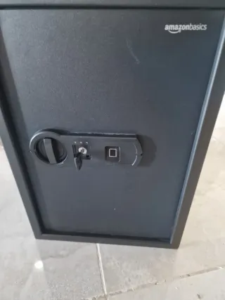 Amazon Basics Caja Fuerte Huella Dactilar 50L
