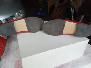 Stivali zingari rossi per bambini