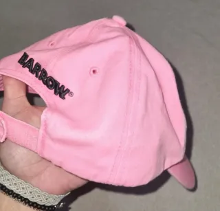 Cappello Barrow Rosa con Smiley Giallo