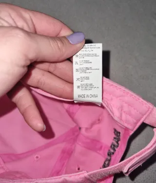 Cappello Barrow Rosa con Smiley Giallo