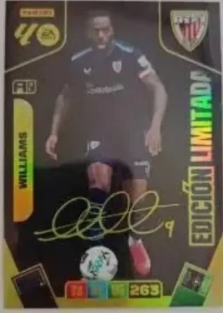 Cromo Adrenalyn Williams EL Firma