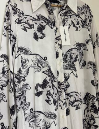 Camisa Bimba y Lola Estampado Perros